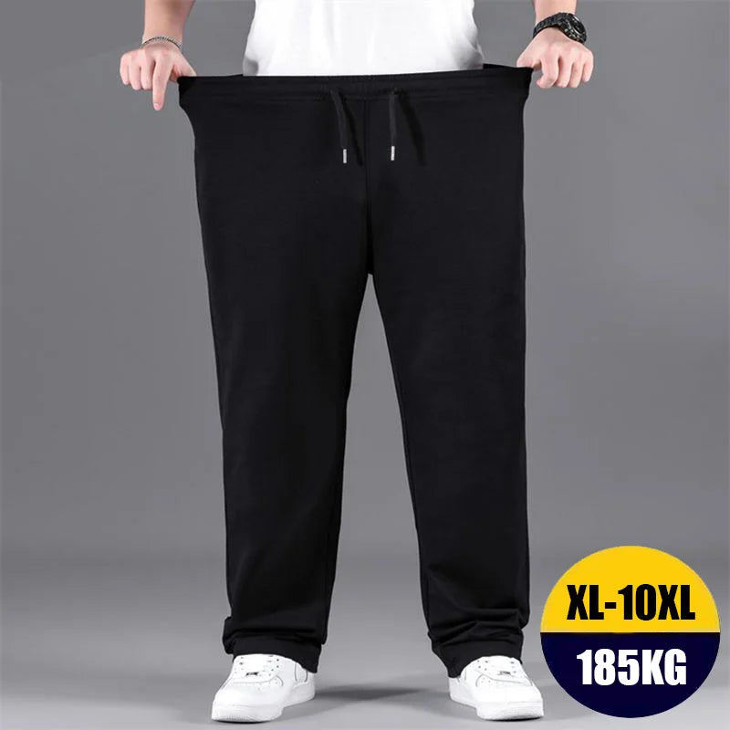 Oversized Black Casual Pants - VHT Styles