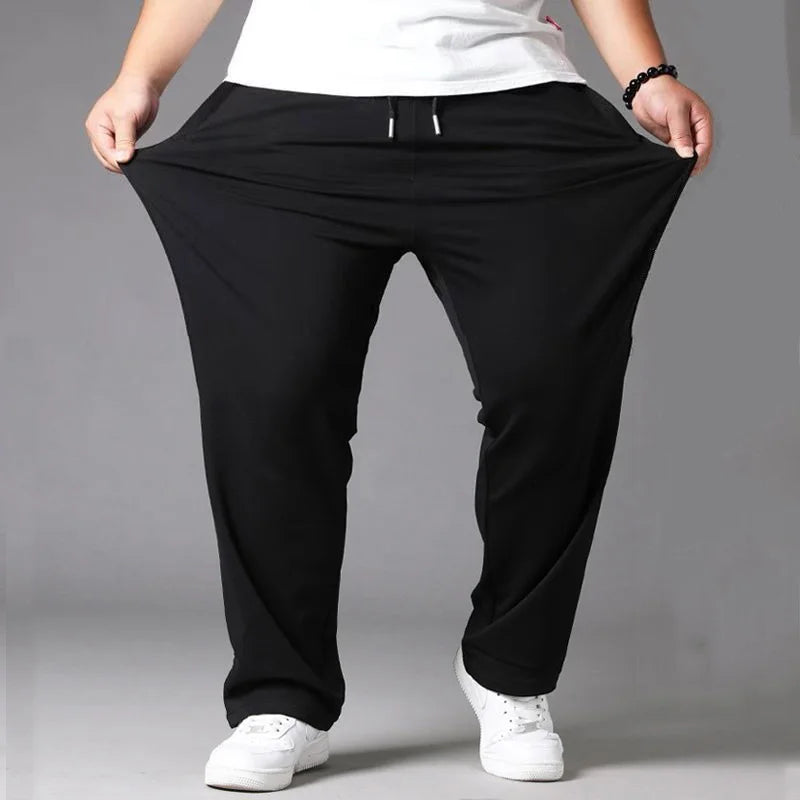 Oversized Black Casual Pants - VHT Styles